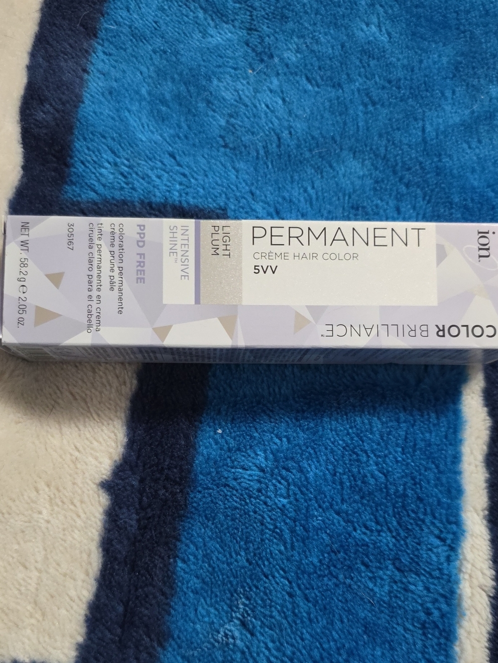 PERMANENT Crème Hair Color 5VV Light Plum
